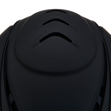 Ultraleichter Helm mit Maverick Equestro-Frontlogo Schwarz