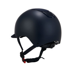 Ultraleichter Helm mit poliertem Rahmen Eclipse Equestro Marine / Marine Blau