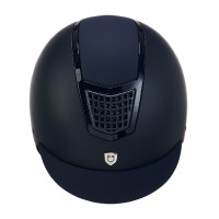 Ultraleichter Helm mit poliertem Rahmen Eclipse Equestro Schwarz / schwarz