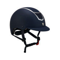 Ultraleichter Helm mit poliertem Rahmen Eclipse Equestro Schwarz / schwarz