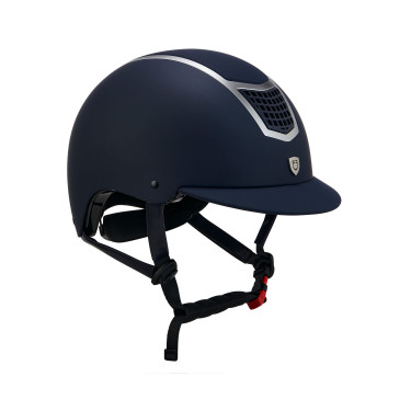 Ultraleichter Helm mit poliertem Rahmen Eclipse Equestro Marine / Silber Blau Ultraleichter Helm mit poliertem Rahmen Eclipse Equestro Marine / Silber Blau
