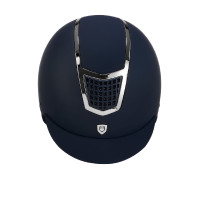 Ultraleichter Helm mit poliertem Rahmen Eclipse Equestro Schwarz / schwarz