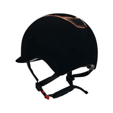 Eclipse-Helm aus einfarbigem Samt (3 Polsterungen) Equestro Eclipse-Helm aus einfarbigem Samt (3 Polsterungen) Equestro