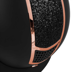 Eclipse-Helm mit Strass Equestro Schwarz / Roségold