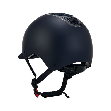 Eclipse-Helm mit Strass Equestro Marine / Silber Blau Eclipse-Helm mit Strass Equestro Marine / Silber Blau