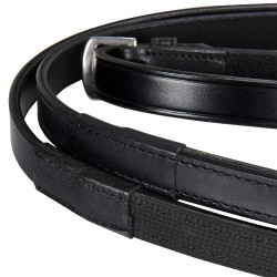 Glattes Leder-Dressurzaumzeug Dressage+ Equestro Schwarz Glattes Leder-Dressurzaumzeug Dressage+ Equestro Schwarz