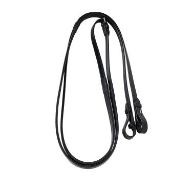 Glattes Leder-Dressurzaumzeug Dressage+ Equestro Schwarz Glattes Leder-Dressurzaumzeug Dressage+ Equestro Schwarz