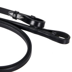 Glattes Leder-Dressurzaumzeug Dressage+ Equestro Schwarz Glattes Leder-Dressurzaumzeug Dressage+ Equestro Schwarz