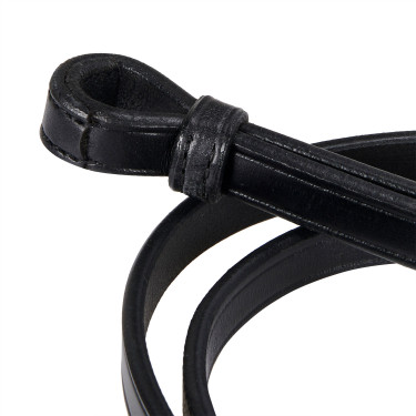 Glattes Leder-Dressurzaumzeug Dressage+ Equestro Schwarz Glattes Leder-Dressurzaumzeug Dressage+ Equestro Schwarz