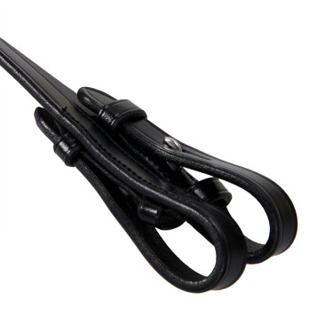 Dressurtrense aus Leder Dressage Equestro Schwarz