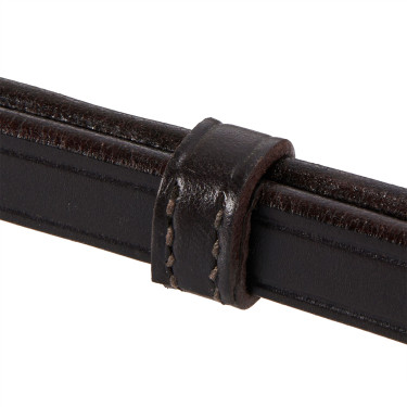 Dressurtrense aus Leder Dressage Equestro Dunkelbraun