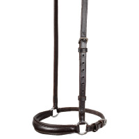 Trense mit deutschem Reithalfter Equestro Dunkelbraun