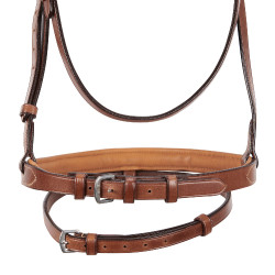 Englisches Lederzaumzeug mit kontrastierenden Nähten Stitched Equestro Englisches Lederzaumzeug mit kontrastierenden Nähten Stitched Equestro