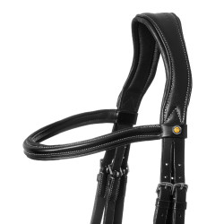 Anatomisches Micklem-Zaumzeug mit kontrastierenden Nähten Equestro Anatomisches Micklem-Zaumzeug mit kontrastierenden Nähten Equestro