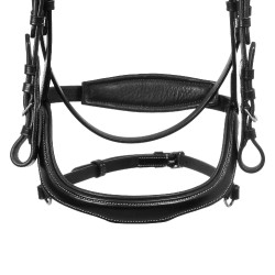 Anatomisches Micklem-Zaumzeug mit kontrastierenden Nähten Equestro Anatomisches Micklem-Zaumzeug mit kontrastierenden Nähten Equestro