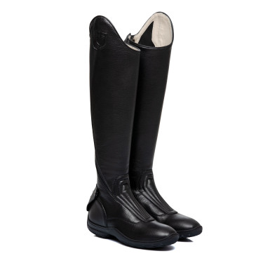 Unisex-Stiefel mit sportlicher Sohle Saturn Equestro Schwarz