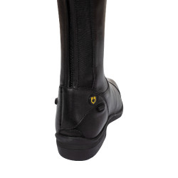Unisex-Stiefel mit Multilogo-Einsatz Ace Equestro Schwarz