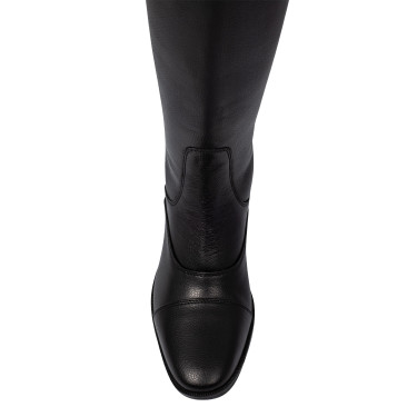 Synthetikstiefel mit abnehmbarem Patch Vibe Equestro Schwarz