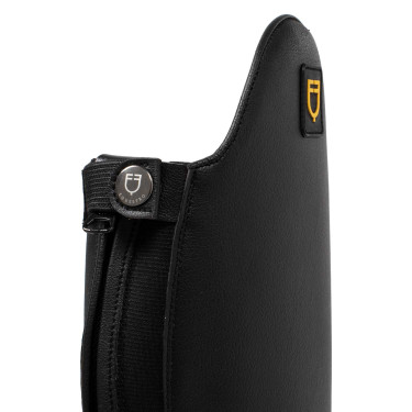 Kinderstiefel aus beschichtetem Mikrofaser Equestro Schwarz