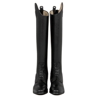 Bottes en cuir de veau unisex avec lacets avant Venus Equestro
