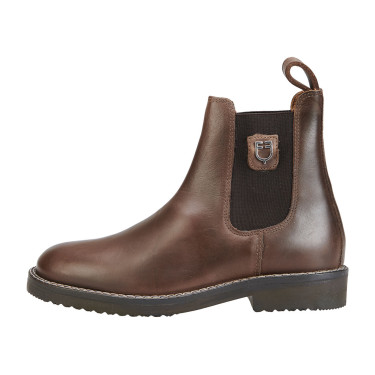 Unisex-Stiefeletten mit rutschfester Gummisohle Classic Plus Equestro Braun