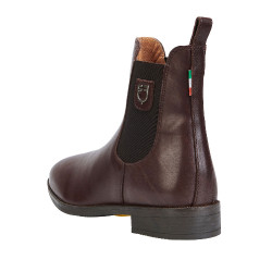 Unisex-Stiefeletten mit seitlichen Gummizügen Classic Equestro Dunkelbraun