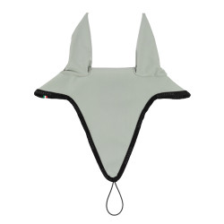 Fliegenhaube aus technischem Gewebe mit Befestigung am Nasenriemen Equestro Hellgrün / Schwarz Gr&am Fliegenhaube aus technischem Gewebe mit Befestigung am Nasenriemen Equestro Hellgrün / Schwarz Gr&am