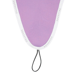 Fliegenhaube aus technischem Gewebe mit Befestigung am Nasenriemen Equestro Lila / Weiß