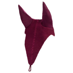 Fliegenhaube aus Mesh mit Nasenriemenbefestigung Equestro Fliegenhaube aus Mesh mit Nasenriemenbefestigung Equestro