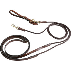 Deutsche Zügel Leder/Seil Eric Thomas Pro Deutsche Zügel Leder/Seil Eric Thomas Pro