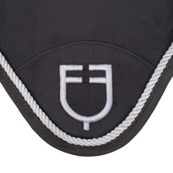Fliegenhaube aus Baumwolle mit zentralem New Style Equestro-Logo Grau Fliegenhaube aus Baumwolle mit zentralem New Style Equestro-Logo Grau