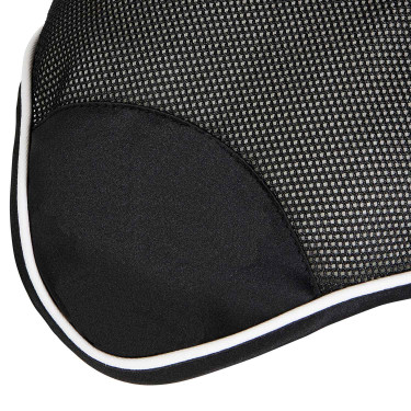 Fliegenhaube aus antibakterieller Baumwolle Equestro Schwarz / schwarz