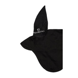 Fliegenschutzhaube Basiskollektion mit elastischen Ohren Equestro Schwarz