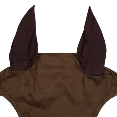 Fliegenschutzhaube Basiskollektion mit elastischen Ohren Equestro Braun