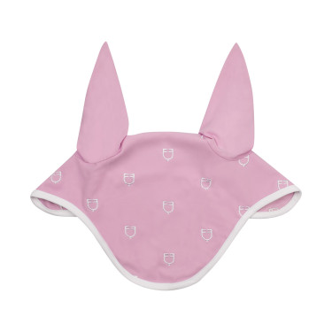 Fliegenhaube Logo mehrfarbig White Line Edition Equestro Orchideenrosa Fliegenhaube Logo mehrfarbig White Line Edition Equestro Orchideenrosa