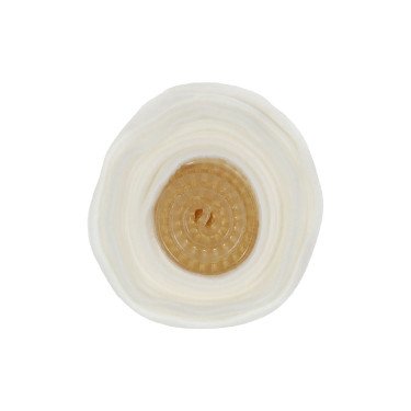 Gel- und Fleecebandagen Acavallo paarweise Weiß Weiß