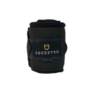 Atmungsaktive Fleece- und Elastik-Arbeitsbandagen im 4er-Set Equestro Atmungsaktive Fleece- und Elastik-Arbeitsbandagen im 4er-Set Equestro