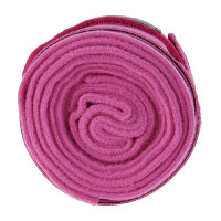 Atmungsaktive Fleece- und Elastik-Arbeitsbandagen im 4er-Set Equestro Schwarz