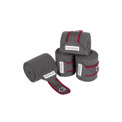 Atmungsaktive Polobanden Pony Trim 4er-Set Equestro