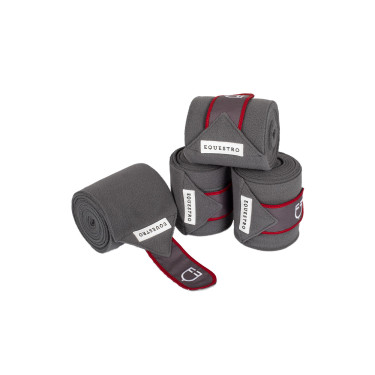 Atmungsaktive Polobanden Pony Trim 4er-Set Equestro