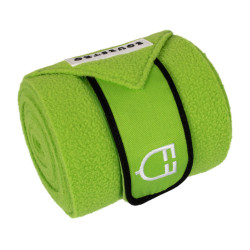 Atmungsaktive Polobanden Pony Trim 4er-Set Equestro Zitrone / Schwarz Gelb