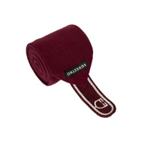 Bandas de polo para pony con logo bordado Diamond en juego de 4 Equestro Weiß Weiß Bandas de polo para pony con logo bordado Diamond en juego de 4 Equestro Weiß Weiß