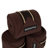 Bandas de polo para pony con logo bordado Diamond en juego de 4 Equestro Weiß Wei&amp;amp;amp;amp;amp;amp;szlig;