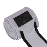 Polo-Bandagen 4er-Set Equestro Grau / Schwarz Polo-Bandagen 4er-Set Equestro Grau / Schwarz
