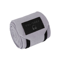 Polo-Bandagen 4er-Set Equestro Grau / Schwarz