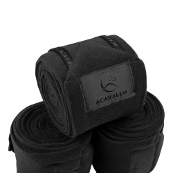 Polobanden aus Antipilling-Fleece mit Klettverschluss Acavallo, 4er-Set Polobanden aus Antipilling-Fleece mit Klettverschluss Acavallo, 4er-Set