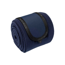 Polobanden aus Antipilling-Fleece mit Klettverschluss Acavallo, 4er-Set Tiefblau / Schwarz Marineblau Polobanden aus Antipilling-Fleece mit Klettverschluss Acavallo, 4er-Set Tiefblau / Schwarz Marineblau
