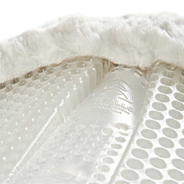 Therapeutisches Gel-Pad mit hinterer Erhöhung aus ökologischer Wolle Acavallo Transparent / naturfarben Therapeutisches Gel-Pad mit hinterer Erhöhung aus ökologischer Wolle Acavallo Transparent / naturfarben