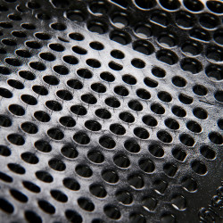 Therapeutisches Gel-Pad mit hinterer Erhöhung aus ökologischer Wolle Acavallo Schwarz / schwarz