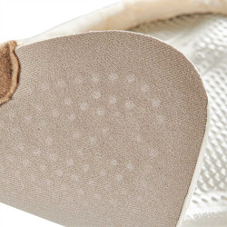 Therapeutisches Gel-Pad mit Ausschnitt und Rand aus Schafwolle mit Dri-Lex Acavallo Transparent / naturfarben Therapeutisches Gel-Pad mit Ausschnitt und Rand aus Schafwolle mit Dri-Lex Acavallo Transparent / naturfarben